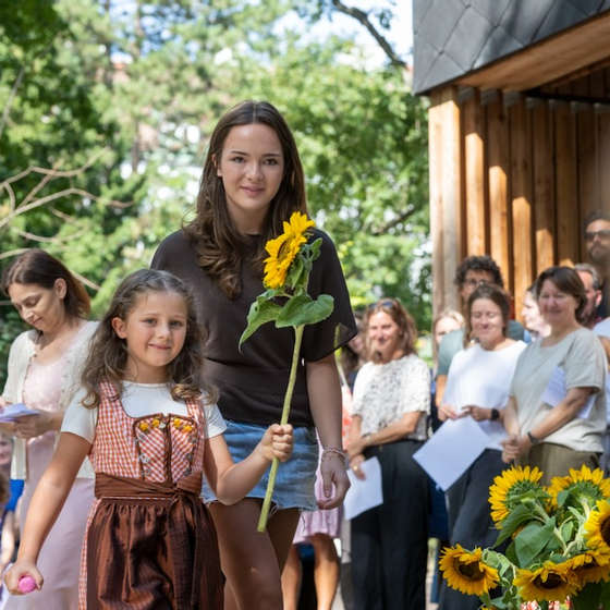 Erster Schultag für unsere neue erste Klasse, 7.09.2026