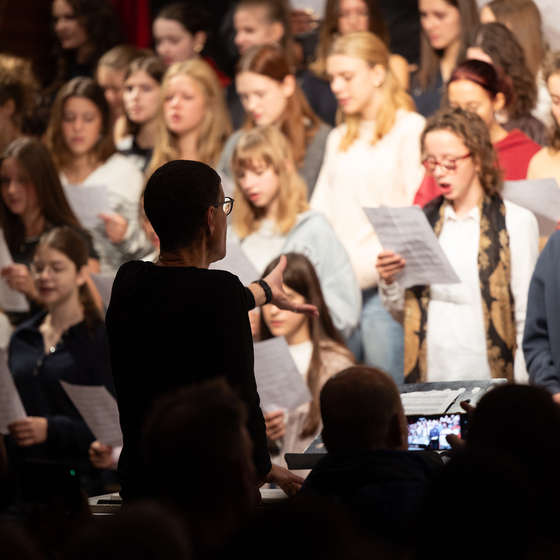 Schulfeier Waldorf Mauer Herbst 2025