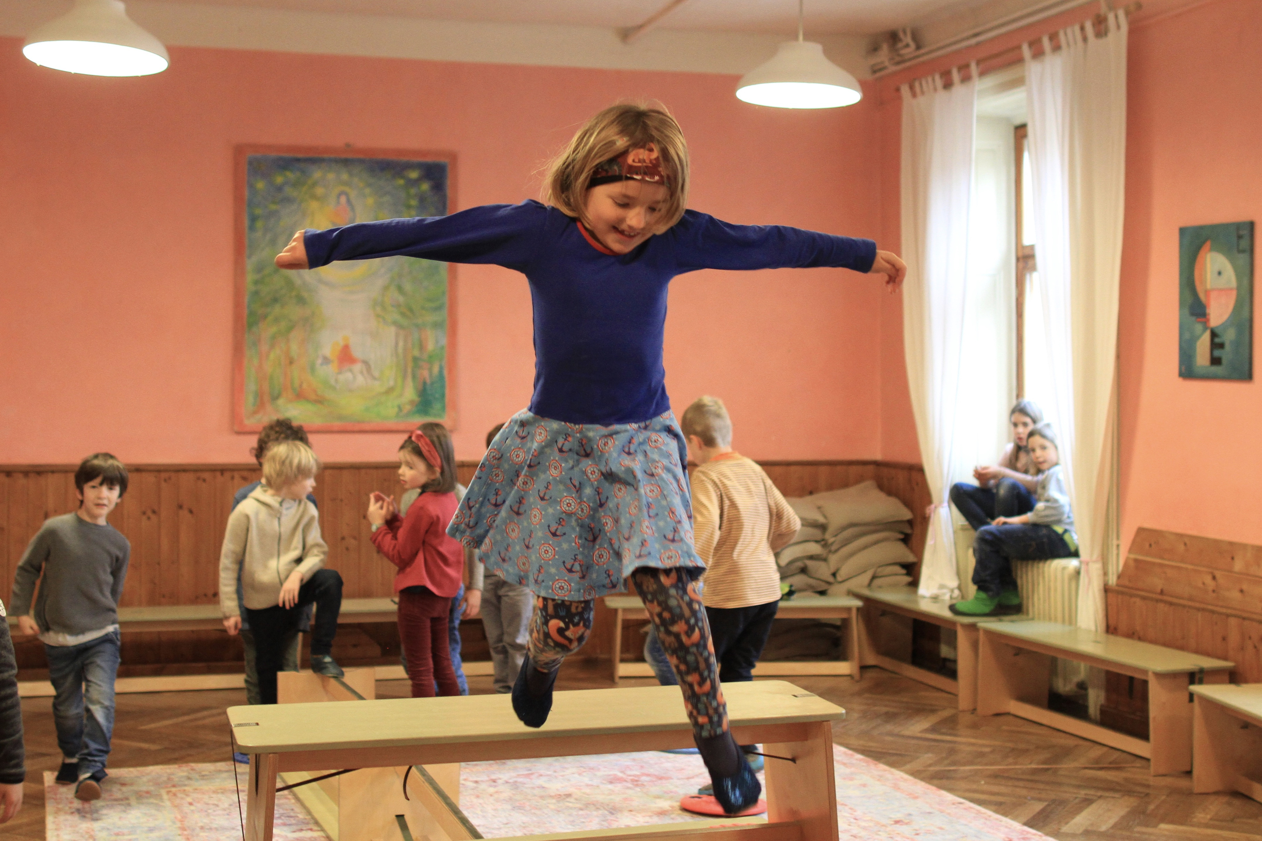 Bewegtes Klassenzimmer 1. und 2. Klasse