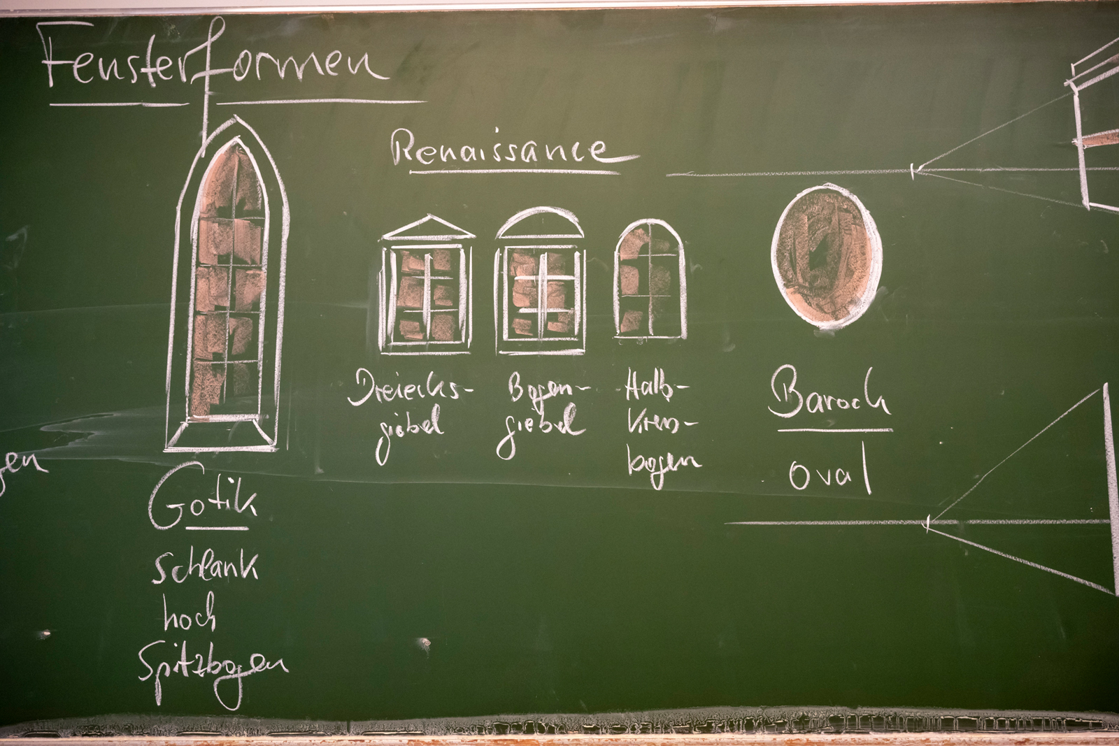 Tafelbild Waldorfschule Wien-Mauer