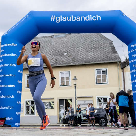 Maurer Waldorflauf 2026 im Ziel