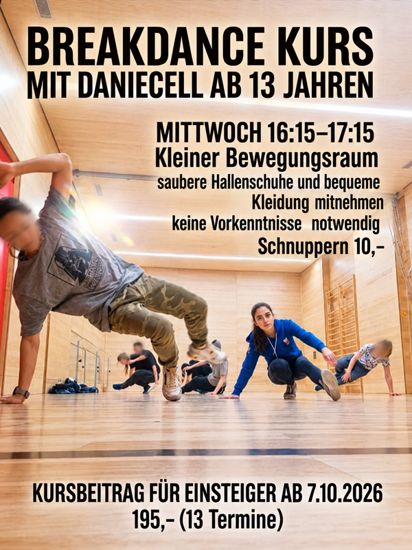 Breakdance mit Daniecell