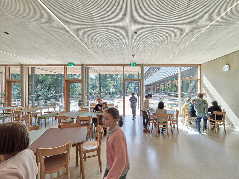 Speisesaal der Schule