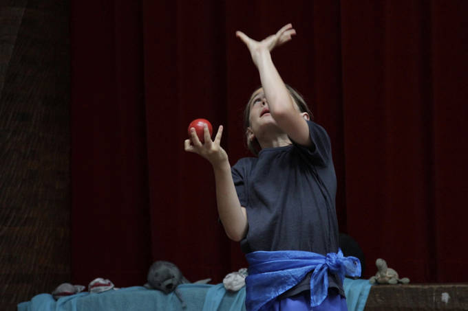 Akrobatik Kurs für Kinder