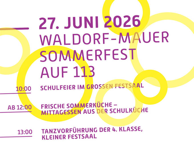 Schulfeier und Sommerfest 27.06.2026